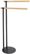 Tendance Mat two-arm towel rack, 77,5 × 39,5 × 22 cm, black - Towel Rack