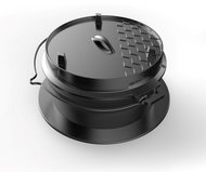 Tepro "Dutch Oven" Cast iron kettle with lid, 6 L - Camping Pot