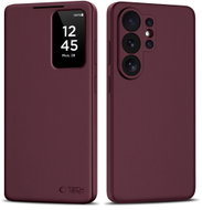Tech-Protect Smart Wallet knižkové pouzdro na Samsung Galaxy S26 Ultra, bordové - Phone Case
