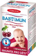 BABY IMUN Syrup with Oyster Mushroom and Sea Buckthorn Cherries 100ml - Dietary Supplement