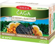 Dietary Supplement TEREZIA Chaga + Reishi and Sea Buckthorn  60 Capsules - Doplněk stravy