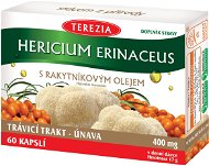Doplnok stravy TEREZIA Hericium erinaceus s rakytníkovým olejom 60 kapsúl - Doplněk stravy