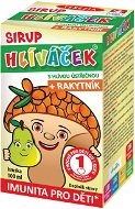 Dietary Supplement HLÍVÁČEK Syrup with Oyster Mushroom and Sea Bbuckthorn PEAR 100ml - Doplněk stravy
