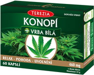 TEREZIA Hemp + White Willow 60 Capsules - Dietary Supplement