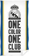 Osuška FutbalFans Osuška Real Madrid FC, 100 % bavlna, biela, oficiálny produkt, 70 × 140 cm - Osuška
