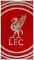Osuška FotbalFans Osuška Liverpool FC, červená, biely znak LFC, bavlna, 70 × 140 cm - Osuška