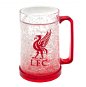FotbalFans Chladicí půllitr Liverpool FC, červený, plast, 420 ml - Thermo-Glass