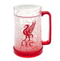 FotbalFans Chladicí půllitr Liverpool FC, červený, plast, 420 ml - Thermo-Glass