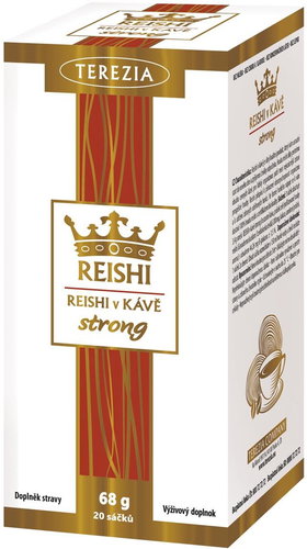 TEREZIA Reishi in coffee strong 20 sachets á 3.4 g - Reishi - Main image