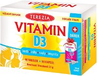 TEREZIA Vitamin D3 1000 IU 90 capsules + Vitamin D3 400 IU 10 ml - Vitamin D