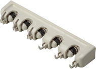 Tectake Cleaning tool rack, beige - Coat Hanger