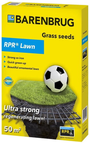 BARENBRUG Grass mix - RPR LAWN, 1 kg - Grass Mixture - Main image