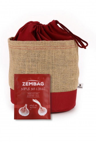TERPENIX Zembag for 2 kg onions, burgundy - Potato Bag - Main image