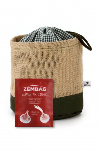 TERPENIX Zembag for 2 kg onions, olive green - Potato Bag - Main image