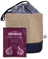 TERPENIX Zembag for 0,75 kg garlic, blue floral - Potato Bag