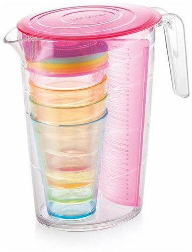 Tescoma Jug myDRINK 2.5l, 4 cups with lid-r - Pitcher - Main image