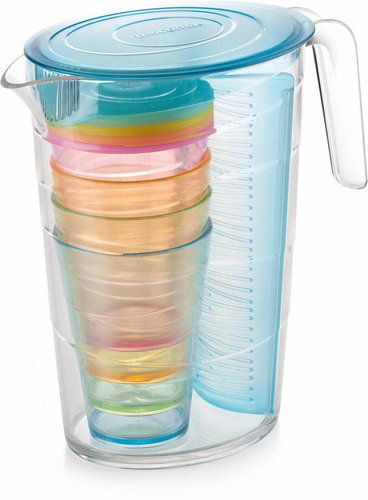 Tescoma myDrink 2.5 literes, 4 pohárral és fedővel - Kancsó - Fő fotó