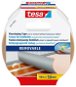 tesa Double-sided Carpet, Removable with Reinforcement, White, 10m x 50mm - Duct Tape