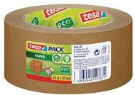 tesa PAPER ecoLogo, Strong, Packaging Tape, light brown, 50m:50mm - Duct Tape