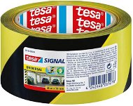 tesa SIGNAL, Marking Tape, yellow-black, 66m:50mm - Duct Tape