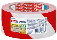 tesa SIGNAL Marking, Red, White, 66m: 50mm - Duct Tape