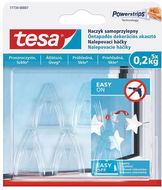 tesa Self-adhesive transparent decorative hook for glass 0.2kg - Adhesive Hook