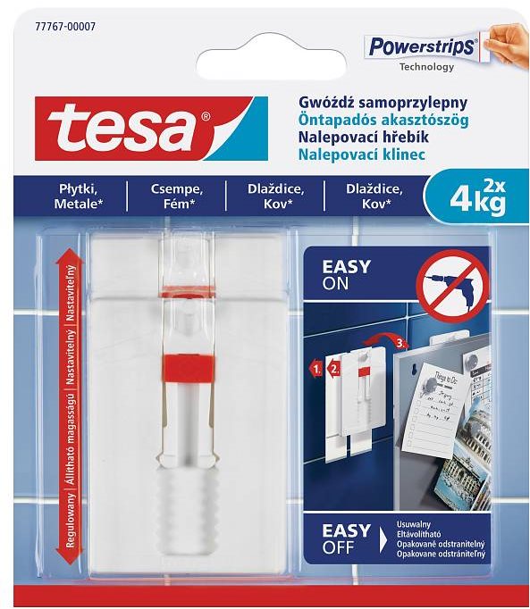 tesa Állítható ragasztószög csempéhez és fémhez 4 kg