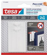 Tesa - Nalepovací háčik na tapety a omietku, 2 kg - Nalepovací klinec