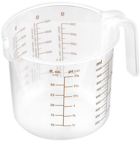 TESCOMA DELÍCIA Messbecher mit Trichter - 1,0 Liter - Messbecher für die Küche - Hauptbild