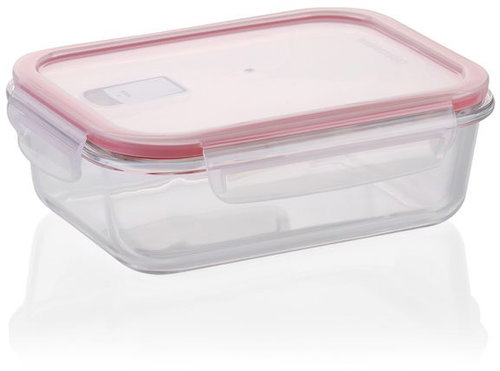 Tescoma FRESHBOX GLASS 1.5l, Rectangular - Storage Jar - Main image
