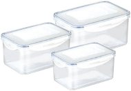TESCOMA FRESHBOX 3 pcs, 0.9, 1.6, 2.4l, Deep - Food Container Set