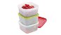 TESCOMA Dishwasher safe PURITY 0.5l, 3pcs - Food Container Set
