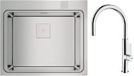 TEKA ZENIT RS15 1B + TEKA PHOTO 995 CR Chrome - Kitchen Sink and Tap Set