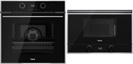 TEKA HLB 860 Black + TEKA ML 822 BIS BK - Built-in Oven & Microwave Set