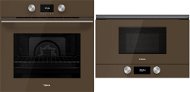 TEKA HLB 8600 U-Brick Brown + TEKA ML 8220 BIS L U-Brick Brown - Built-in Oven & Microwave Set