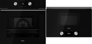 TEKA HLB 8600 U-Black + TEKA ML 8220 BIS L U-Black - Built-in Oven & Microwave Set