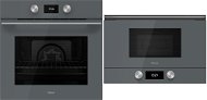 TEKA HLB 8600 U-Stone Grey + TEKA ML 8220 BIS L U-Stone Grey - Built-in Oven & Microwave Set