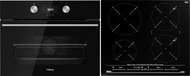 TEKA HLC 8400 U-Black + TEKA IZC 64630 U-Black - Oven & Cooktop Set