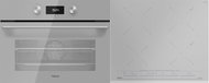 TEKA HLC 8400 U-Steam Grey + TEKA IZC 64630 U-Steam Grey - Oven & Cooktop Set