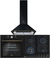 TEKA HRB 6300 AT + TEKA EH 60 4G AI AL TR CI AT + TEKA DOS 60.1 AT - Oven, Cooktop & Kitchen Hood Set