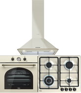 TEKA HRB 6300 VN + TEKA EH 60 4G AI AL TR CI VN + TEKA DOS 60.1 VN - Oven, Cooktop & Kitchen Hood Set