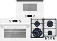 TEKA ML 8220 BIS L U-White + TEKA HLC 8400 U-White + TEKA GZC 64321 U-White - Oven, Cooktop and Microwave Set