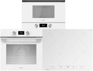 TEKA ML 8220 BIS L U-White + TEKA HLB 8600 U-White + TEKA IZC 64630 U-White - Oven, Cooktop and Microwave Set