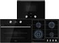 TEKA ML 8220 BIS L U-Black + TEKA HLC 8400 U-Black + TEKA GZC 64320 U-Black - Oven, Cooktop and Microwave Set