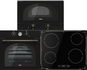 TEKA MWR 22 BI AT + TEKA HRB 6300 AT + TEKA IBR 64040 Black - Oven, Cooktop and Microwave Set