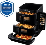 Tesla Electronics AirCook TrioZone Q636 XXL + 3 év kiterjesztett garancia - Airfryer