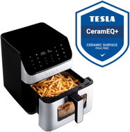 Tesla Electronics AirCook DualHeat QD65 XXL + extended warranty 3 years - Hot Air Fryer