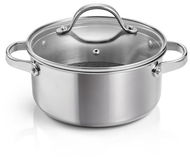 TESCOMA 780572.00 SteelCRAFT, fedővel, 20 cm, 3 l - Lábas