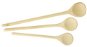 TESCOMA WOODY Cooking Round Spoon, Set of 3pcs. 637410.00 - Cooking Spoon