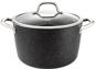 Pot Tescoma PRESIDENT Stone Deep Pot with cover 24cm, 6.0l 780325.00 - Hrnec